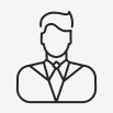 Person in a collared shirt icon | Gordon Delic & Associates