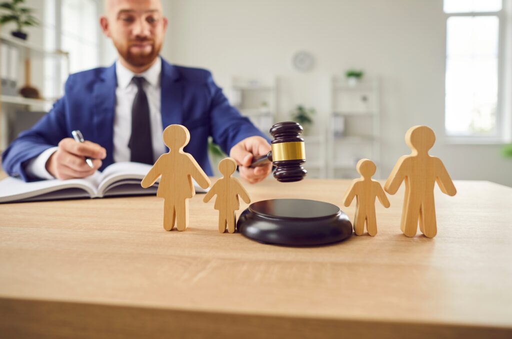 judge records an out-of-state child custody order.