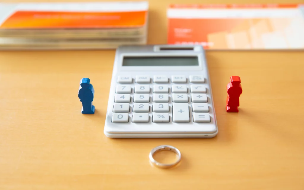 looking at IRS back taxes after divorce